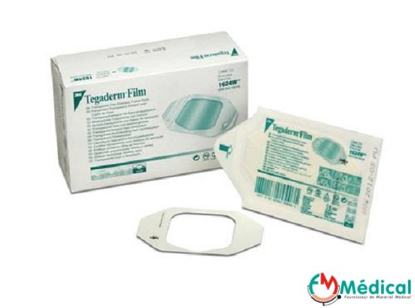 Tegaderm Film 3M stérile 1624W 6 cm x 7 cm