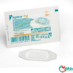 Tegaderm+pad transparent stérile avec compresse absorbante 3M 3582 5x7cm