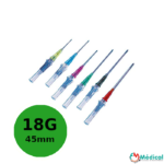 Cathéter court de sécurité Introcan Safety Bbraun 18G 45mm Vert 1