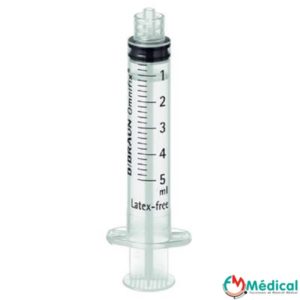 Seringues 3 corps 5ml Luer lock Omnifix BBraun