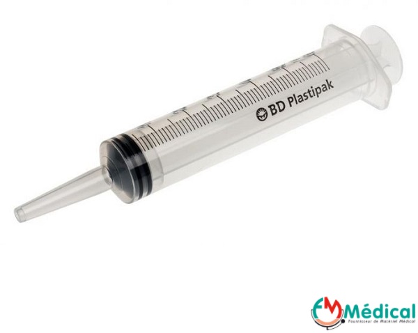 Seringue 3 Corps 50/60 ml Luer cathéter BD 1 Seringue 3 Corps 50/60 ml Luer cathéter BD
