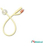Sonde de Foley en latex, CH08, 22cm, ballonnet 3 ml