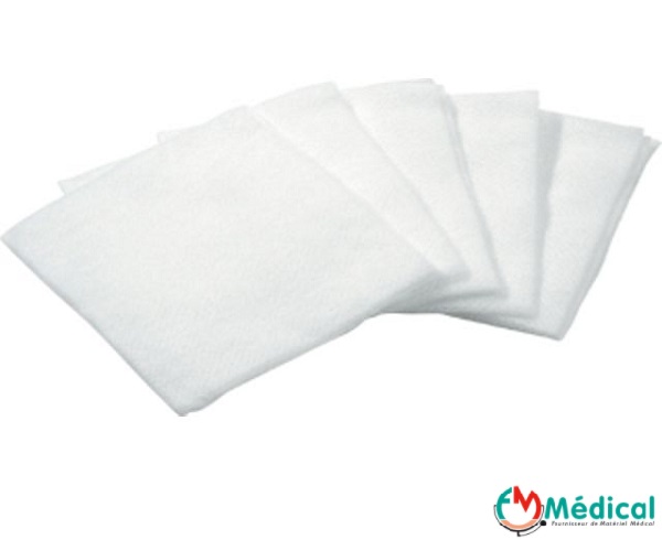 Compresses non-tissé stériles, 10 x 10cm, Sachet de 5 compresses 1 Compresses non-tissé stériles, 10 x 10cm, Sachet de 5 compresses