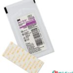 Steri-strip support microporeux renforcé Violet 75x3mm, la pochette de 5 sutures 1