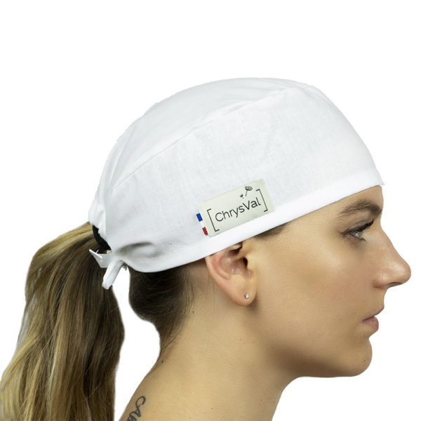 CALOT MÉDICAL LONG LAVABLE Fabrication France 1 CALOT MÉDICAL LONG LAVABLE Fabrication France