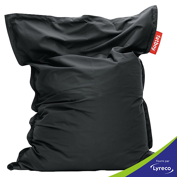 POUF FATBOY OUTDOOR ORIGINAL - 180 X 134 CM - NOIR