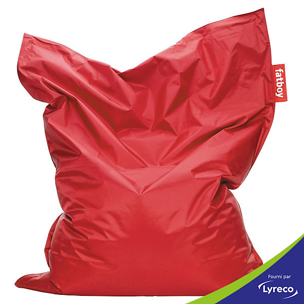 POUF FATBOY ORIGINAL - 180 X 134 CM - ROUGE