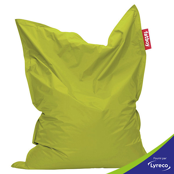 POUF FATBOY OUTDOOR ORIGINAL - 180 X 134 CM - CITRON VERT