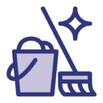 Vidi picto Maintenance stockage bleu 1