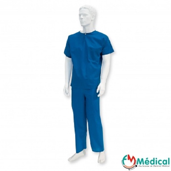 Pyjama de bloc, SMS, bleu, taille XL, l'unité 1 Pyjama de bloc, SMS, bleu, taille XL, l'unité