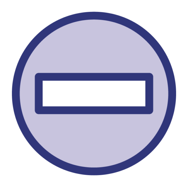 Vidi picto privé 1 bleu