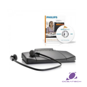 Kit secrétaire Philips (pédalier + casque) avec logiciel